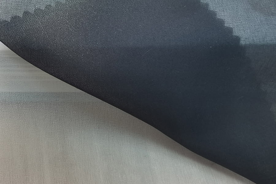 Polyester ultratunn tyg smältbar sammanfogning